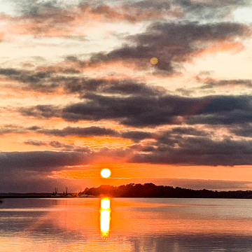 Sunset Over Bohicket Creek